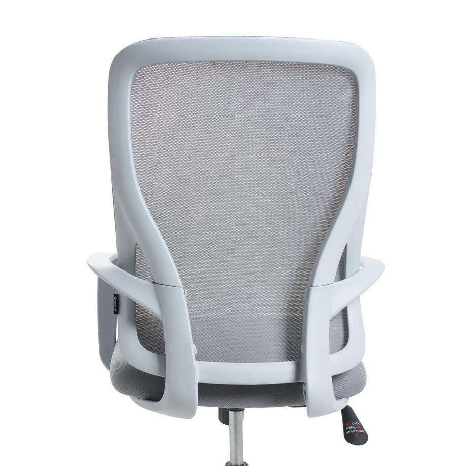 Beliani Chaise de bureau en Tissu maillé  LUMA  