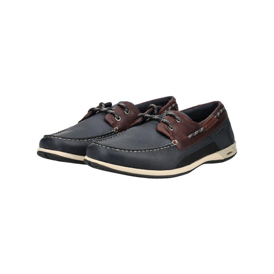 Clarks Derby in pelle bicolore  