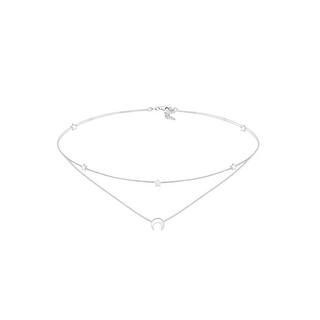 Elli  Collier Choker Étoile Demi-Lune 