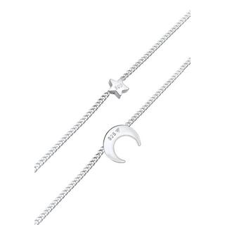 Elli  Collier Choker Étoile Demi-Lune 