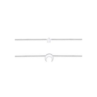 Elli  Collier Choker Étoile Demi-Lune 