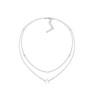 Elli  Collier Choker Étoile Demi-Lune 