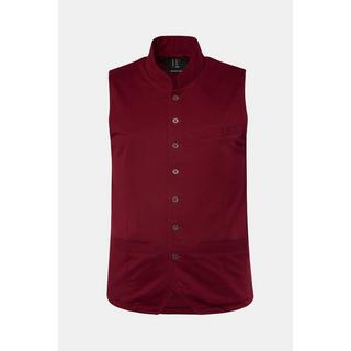 JP1880 Gilet Felpa Trachten Collo Alto Ricamo  
