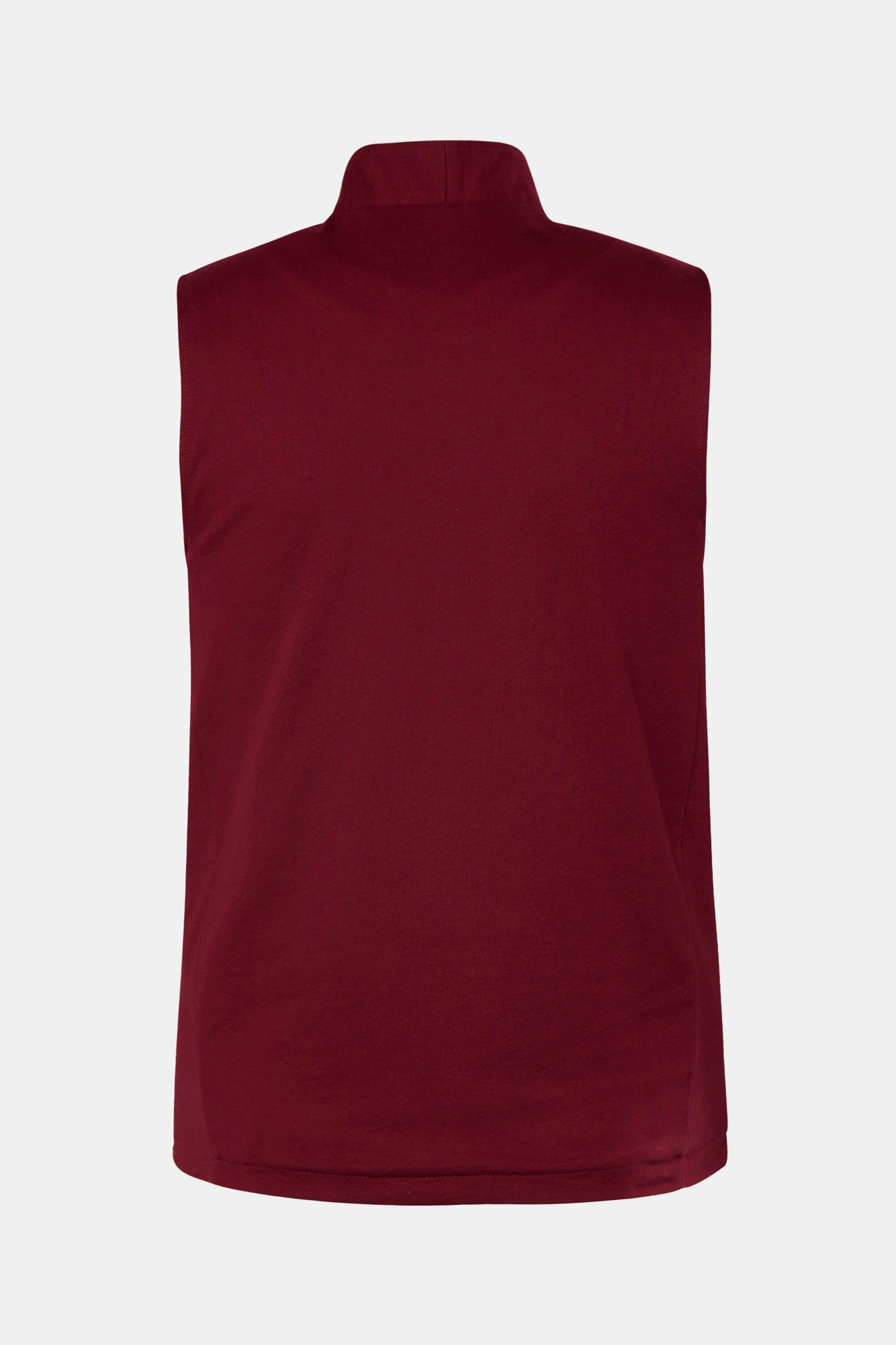 JP1880 Trachten Sweat Weste Stehkragen Stickerei  