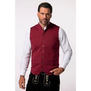 JP1880  Weste, Tracht, Sweat, Stehkragen, Stickerei 