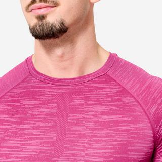 DOMYOS  T-shirt manches courtes homme slim fit synthétique 