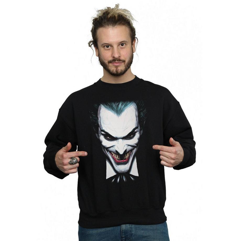 DC COMICS Alex Ross Joker Sweatshirt Imprimé  