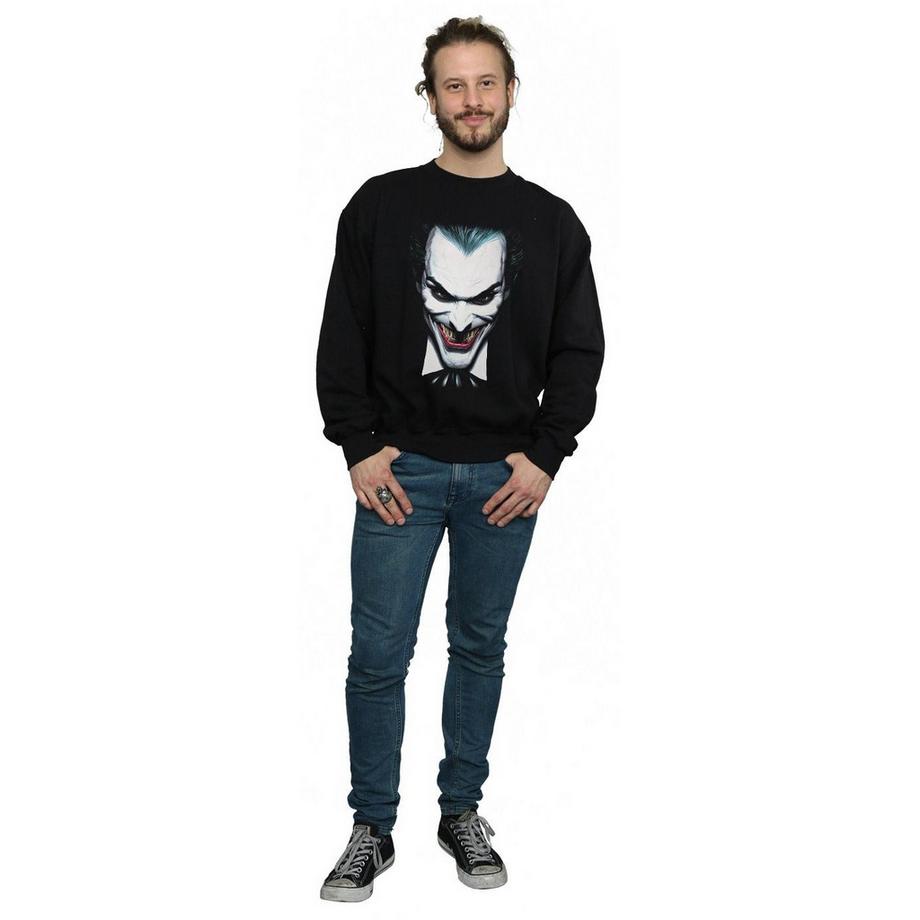 DC COMICS Alex Ross Joker Sweatshirt Imprimé  
