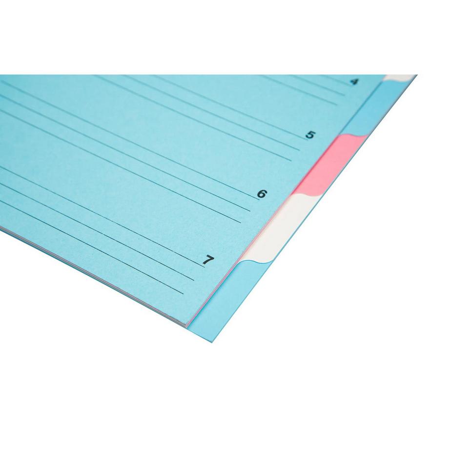 Biella Pult- und Ordnungsmappe A4 Karton 7-teilig  