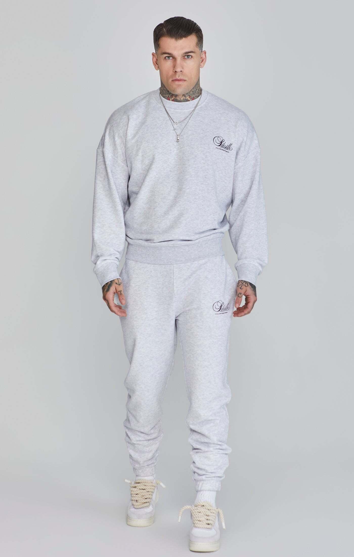 Sik Silk  Jogging Logo Joggers 