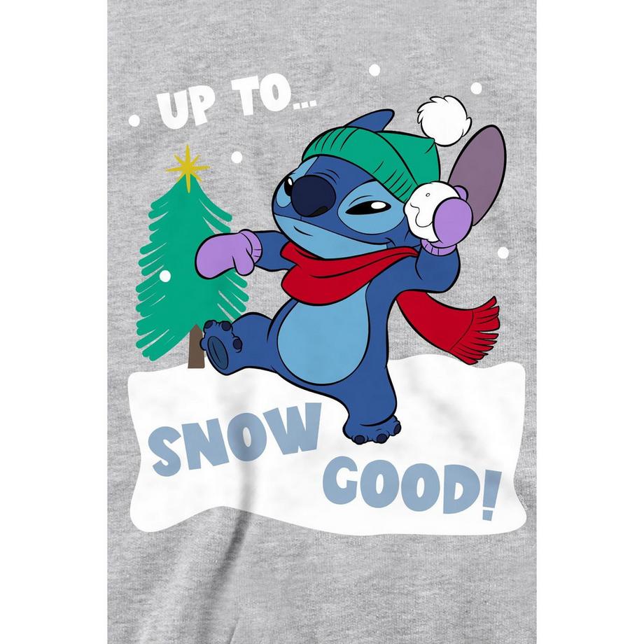 Lilo & Stitch Stitch Up To Snow Good Sweatshirt  