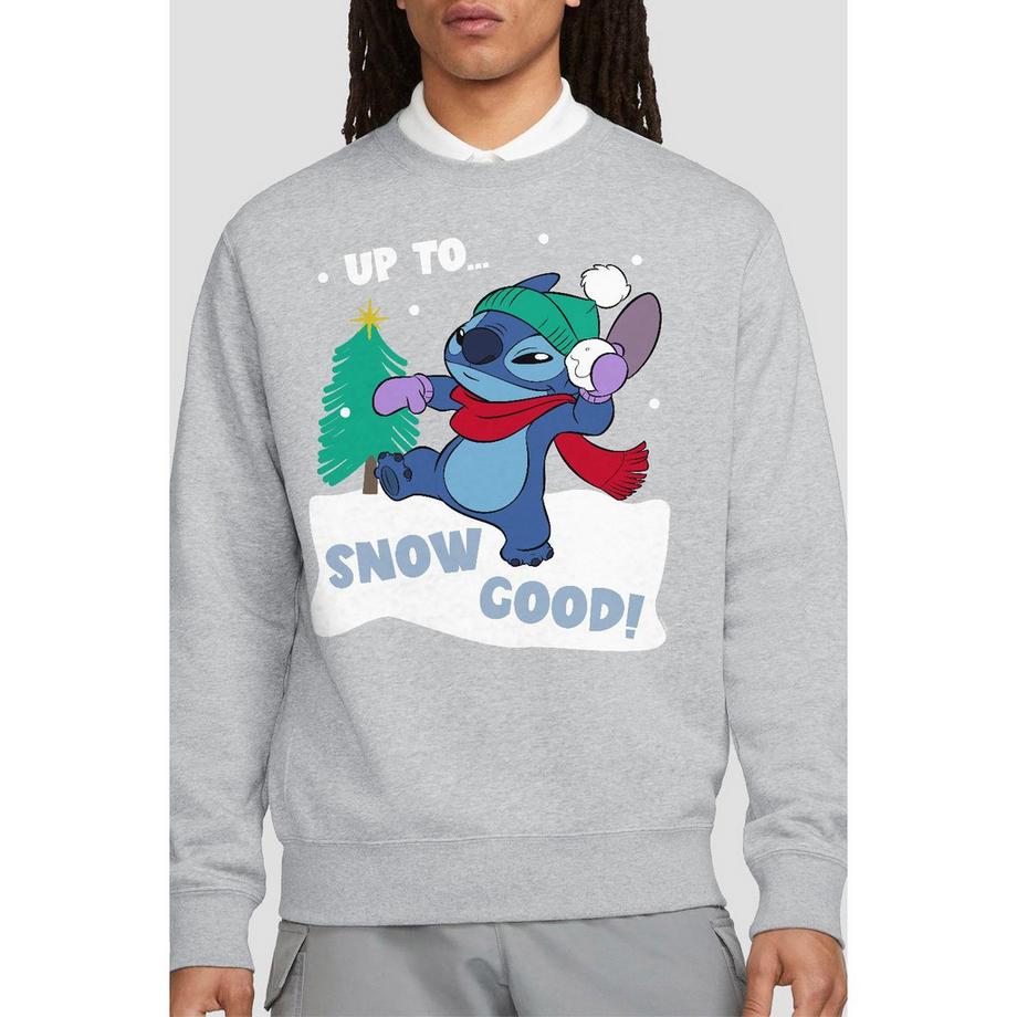 Lilo & Stitch Stitch Up To Snow Good Sweatshirt  