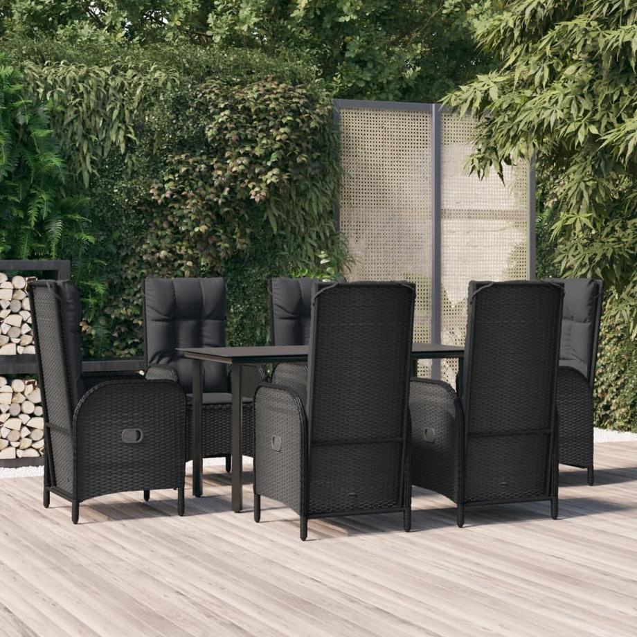 VidaXL set da pranzo da giardino  