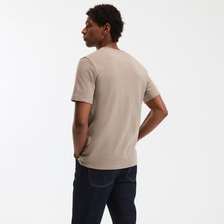 La Redoute Collections T-Shirt con Scollo Henley e Maniche Corte  