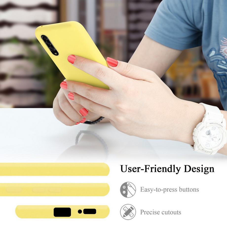 Cadorabo  Hülle für Samsung Galaxy A90 5G TPU Silikon Liquid 