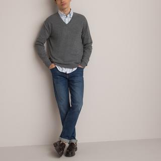 La Redoute Collections Pullover scollo a V in cashmere  