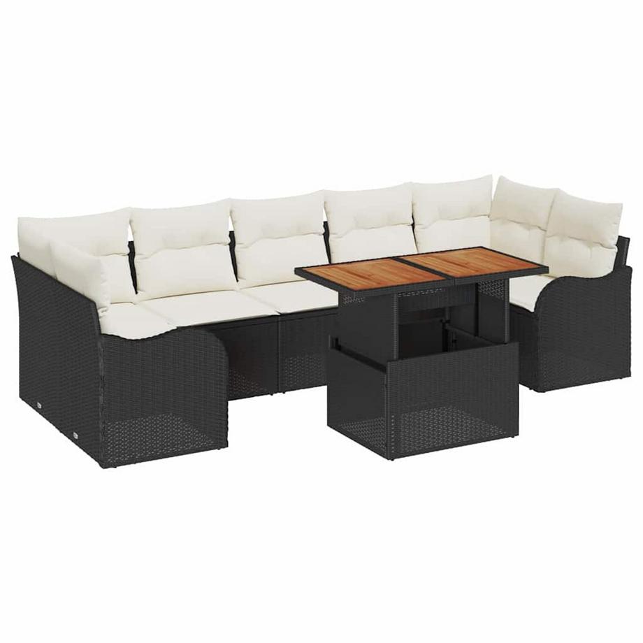 Divano da giardino Polyrattan