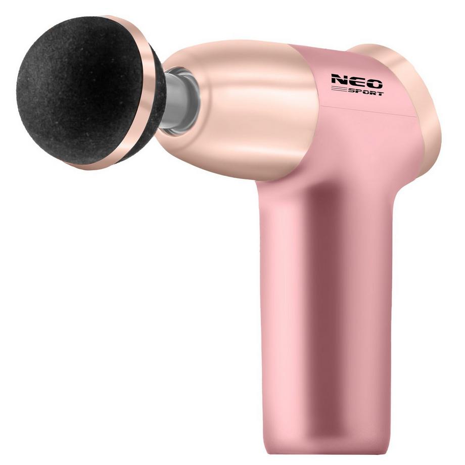 B2X  Pistolet de massage pour le corps avec 8 accessoires NS-500 Neo-sport rose 
