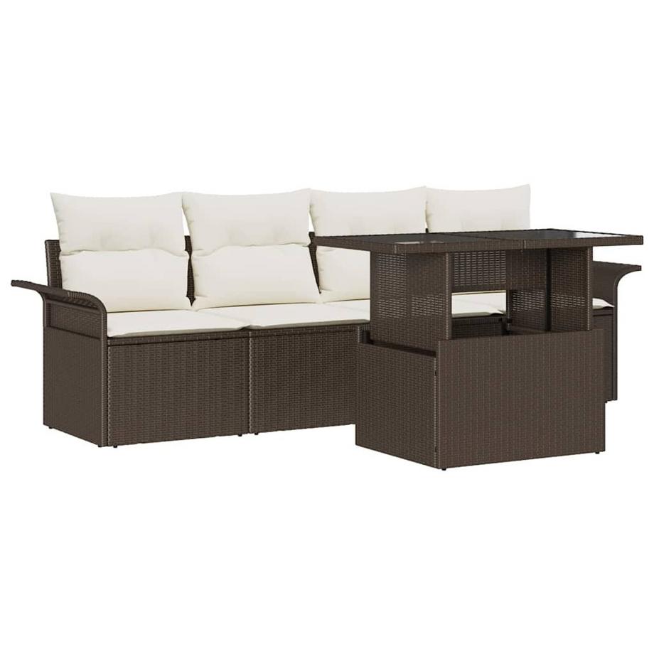 Set di Mobili da Giardino Polyrattan