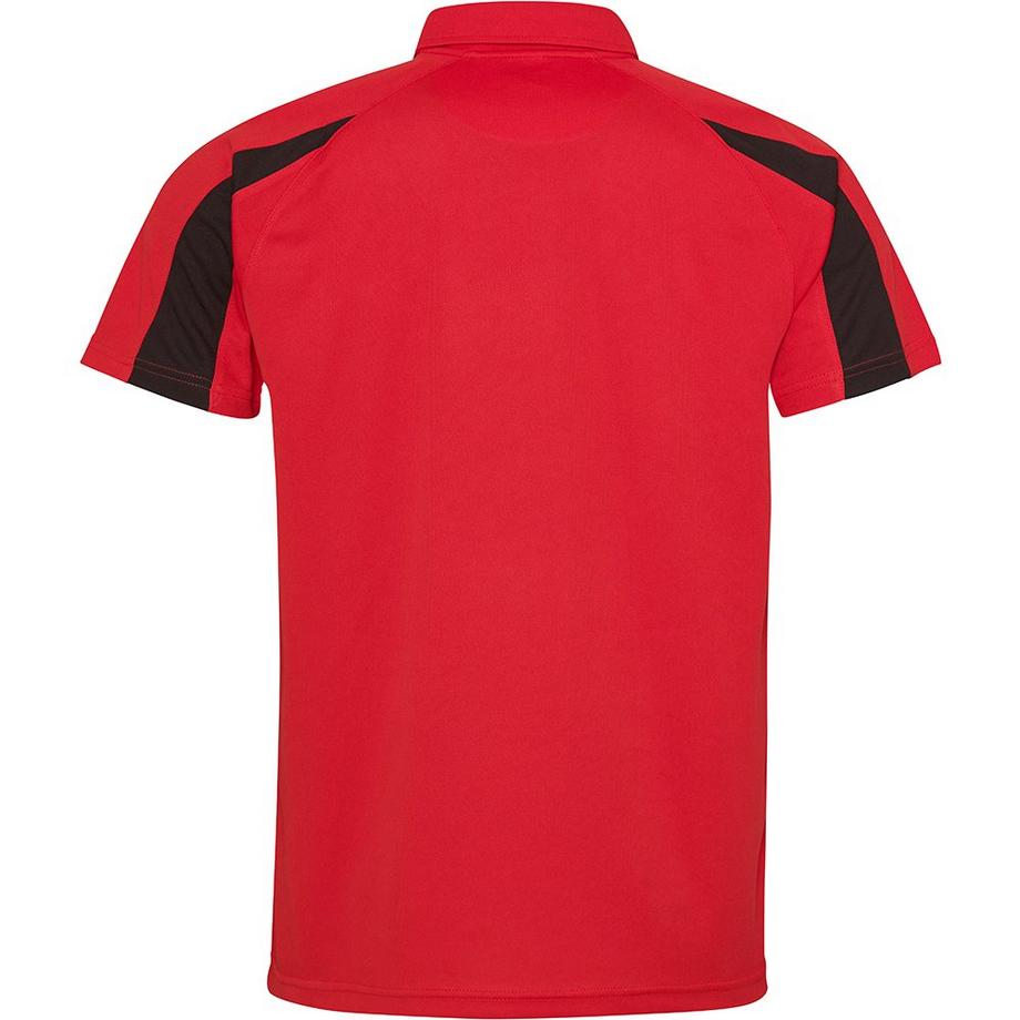 AWDis Kurzarm Polo Shirt mit Kontrast Panel  
