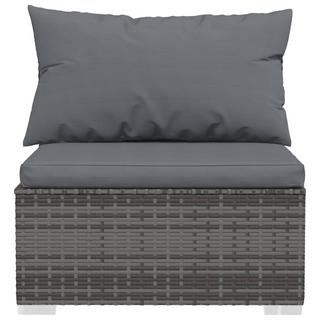 VidaXL Garten mittelsofa poly-rattan  