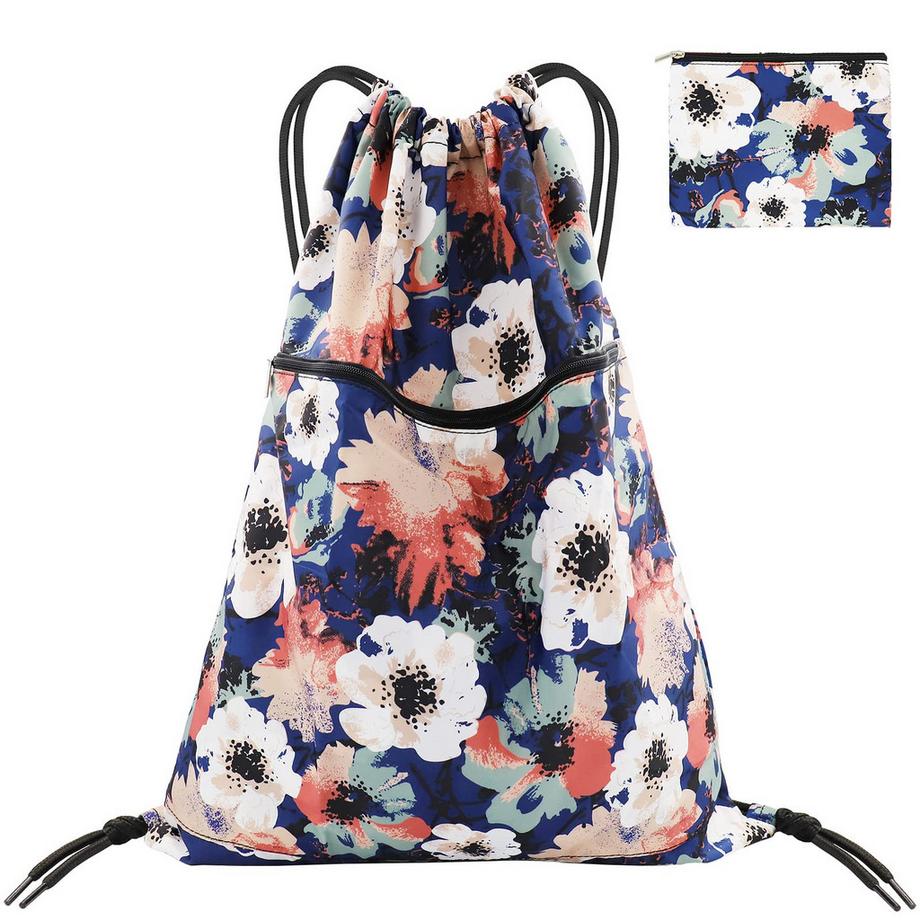 Only-bags.store  Turnbeutel mit Kordelzug, Turnbeutel Rucksack Tasche faltbar 