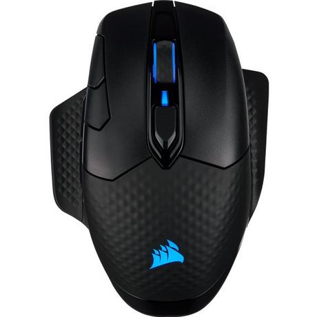 Corsair  DARK CORE RGB PRO Maus rechts RF Wireless + Bluetooth + USB Type-A Optisch 18000 DPI 