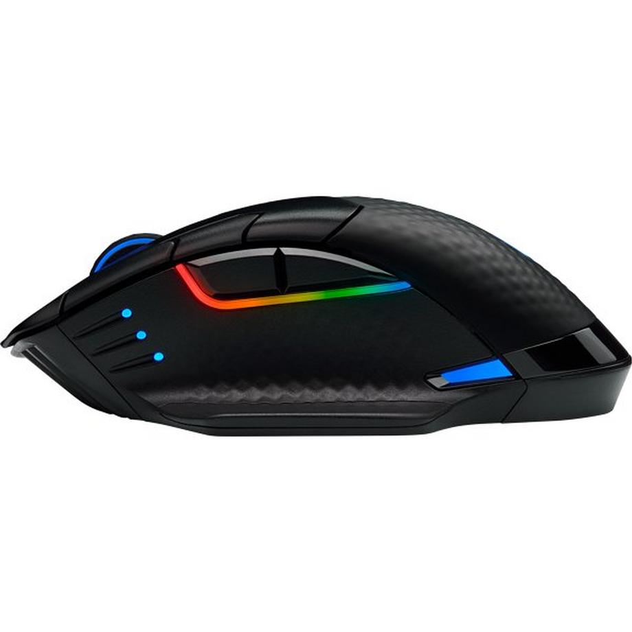 Corsair  DARK CORE RGB PRO Maus rechts RF Wireless + Bluetooth + USB Type-A Optisch 18000 DPI 