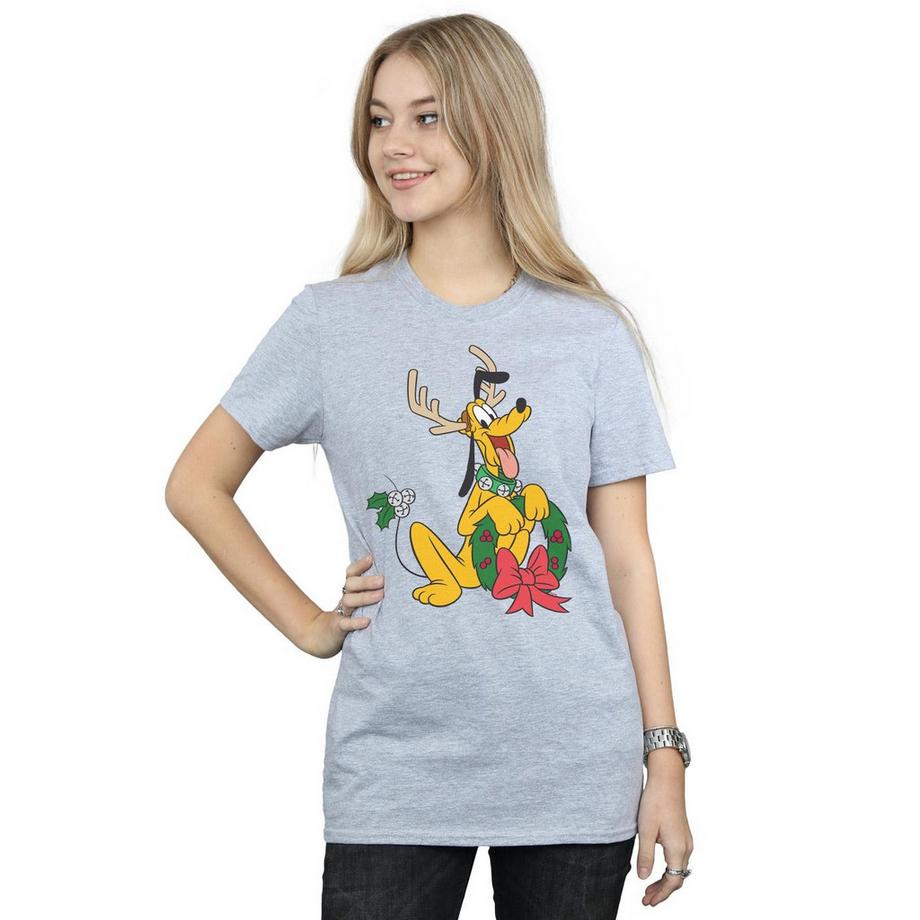 Disney Pluto T-Shirt Renne de Noël  