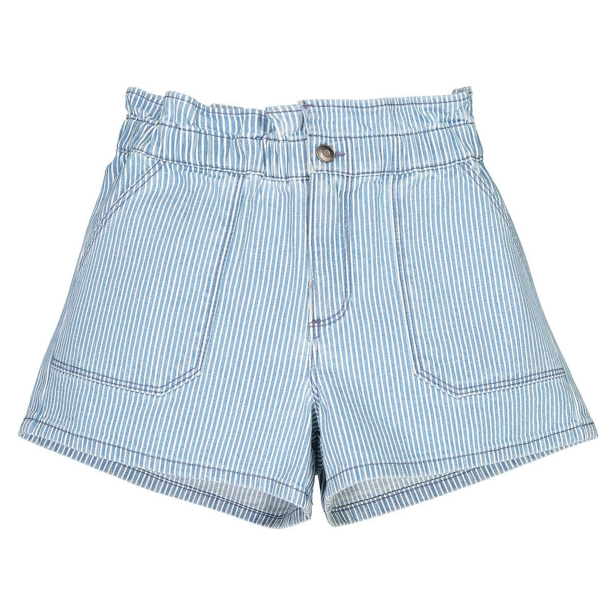 La Redoute Collections  Jeans-Shorts mit Streifen 