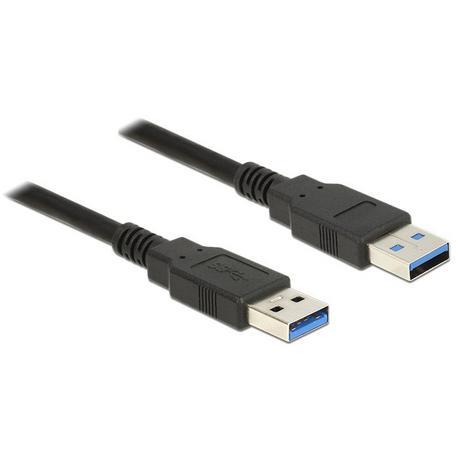 DeLock  85062 USB Kabel 2 m USB 3.2 Gen 1 (3.1 Gen 1) USB A Schwarz 