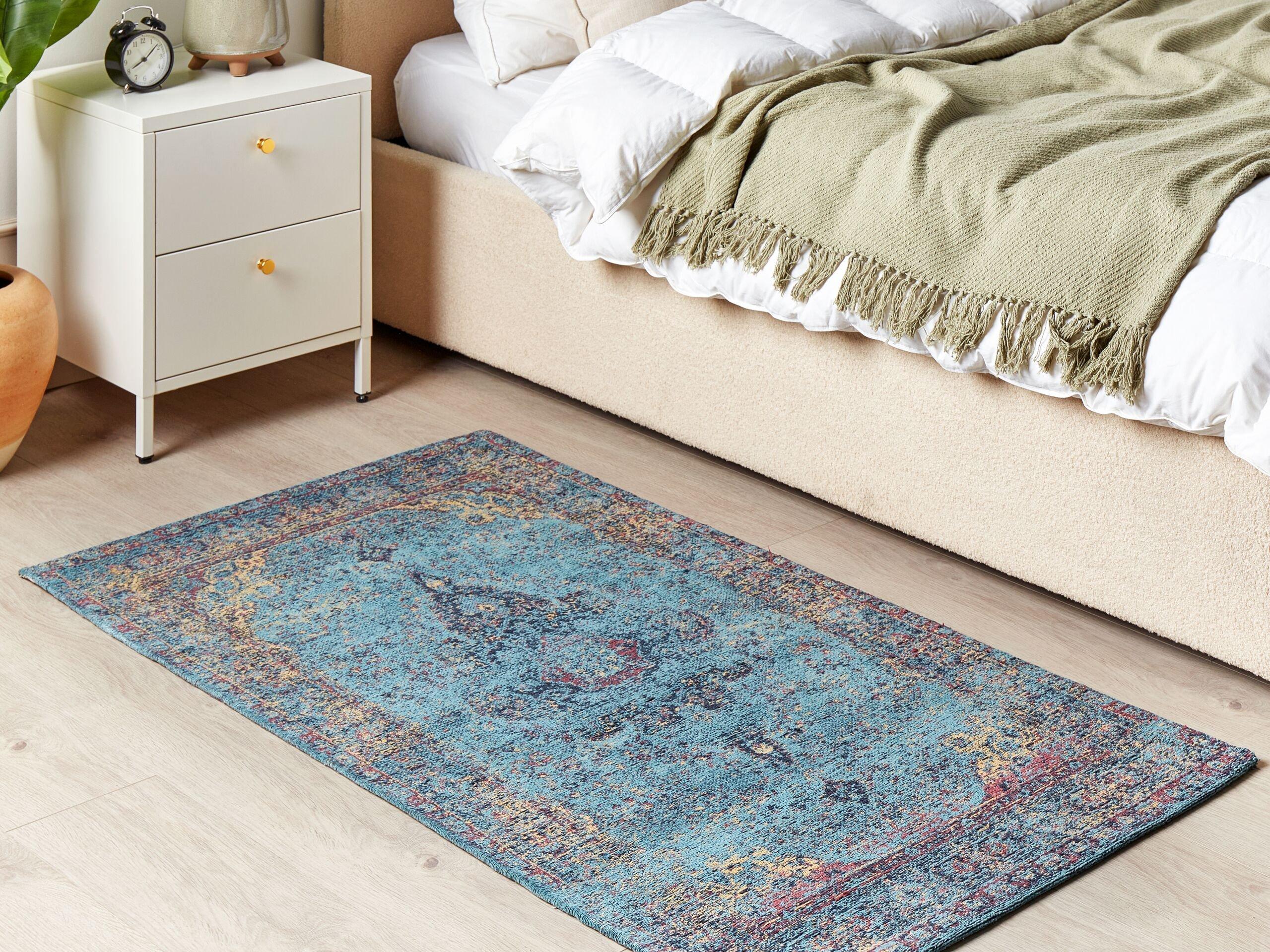 Beliani Tapis en Coton Traditionnel KANSU  