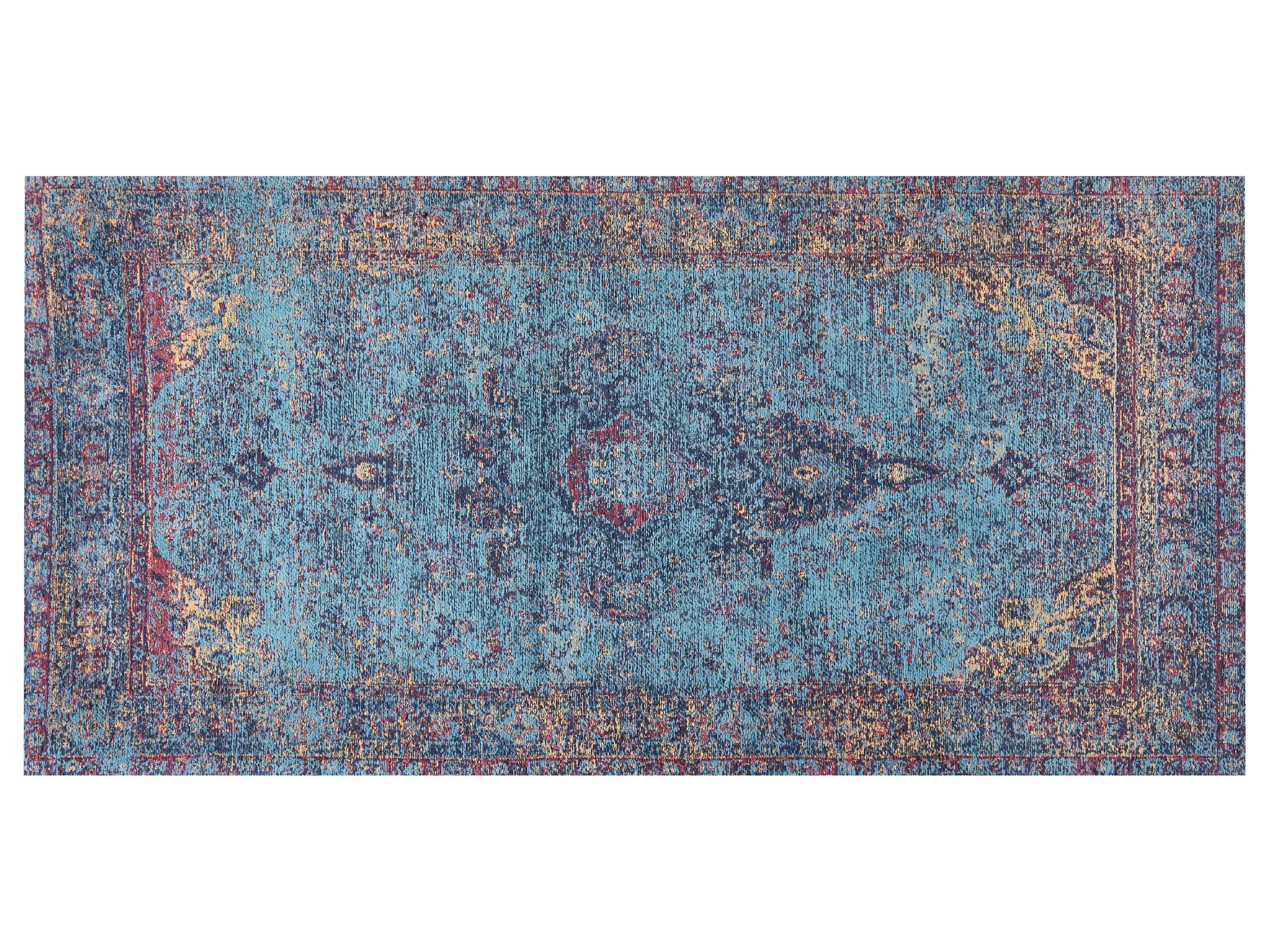 Beliani Tapis en Coton Traditionnel KANSU  