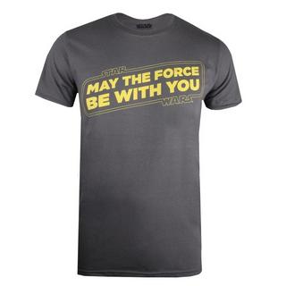 STAR WARS  Tshirt MAY THE FORCE BE WITH YOU 