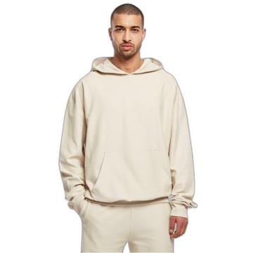 sweatshirt à capuche rib terry boxy