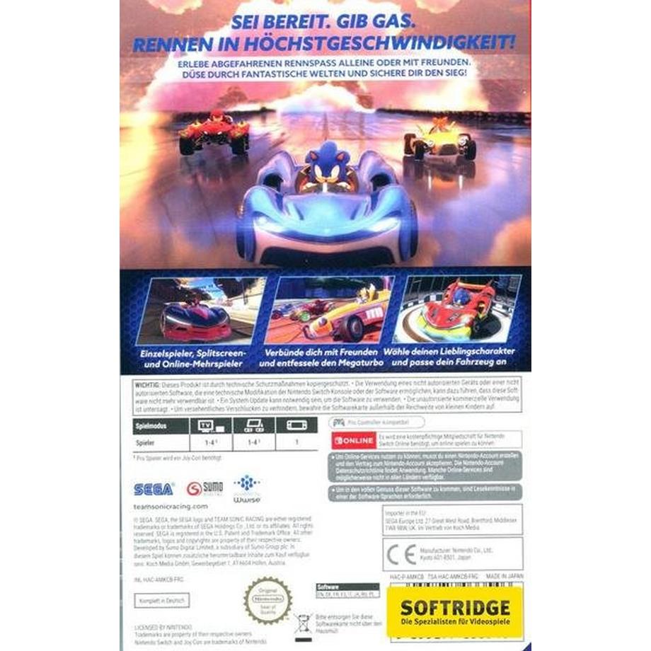 SEGA  Team Sonic Racing 