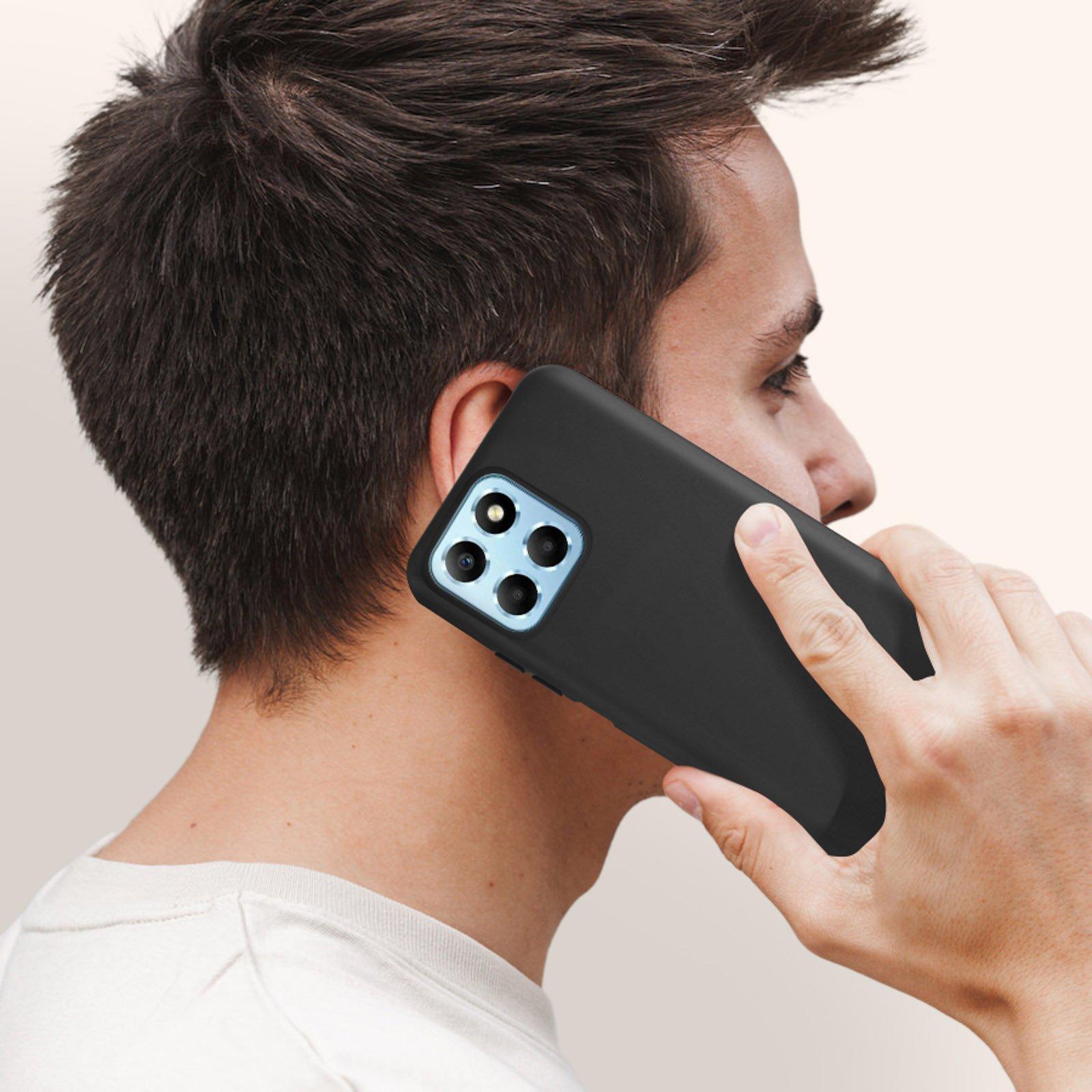 Avizar  Coque Honor 70 Lite, X8 5G / X6 Noir 