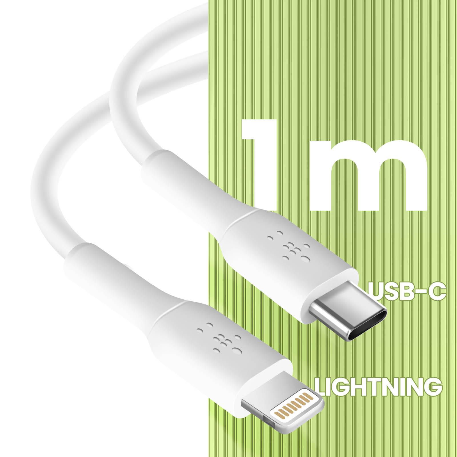 belkin  USB-C-Ladegerät 20W Belkin iPhone-Kabel 