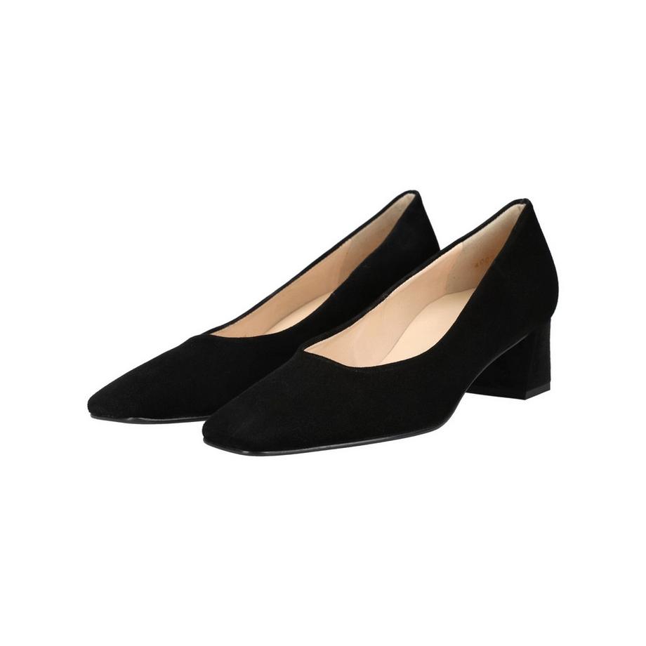 Högl Pumps mit Spitzem Zeh und Blockabsatz  