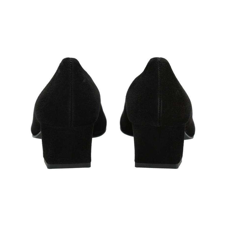 Högl Pumps mit Spitzem Zeh und Blockabsatz  