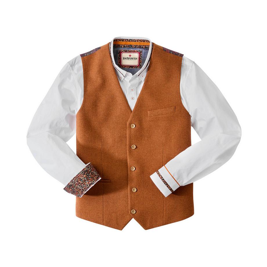 Joe Browns Klassisch bedruckte Blumenfutter Weste  