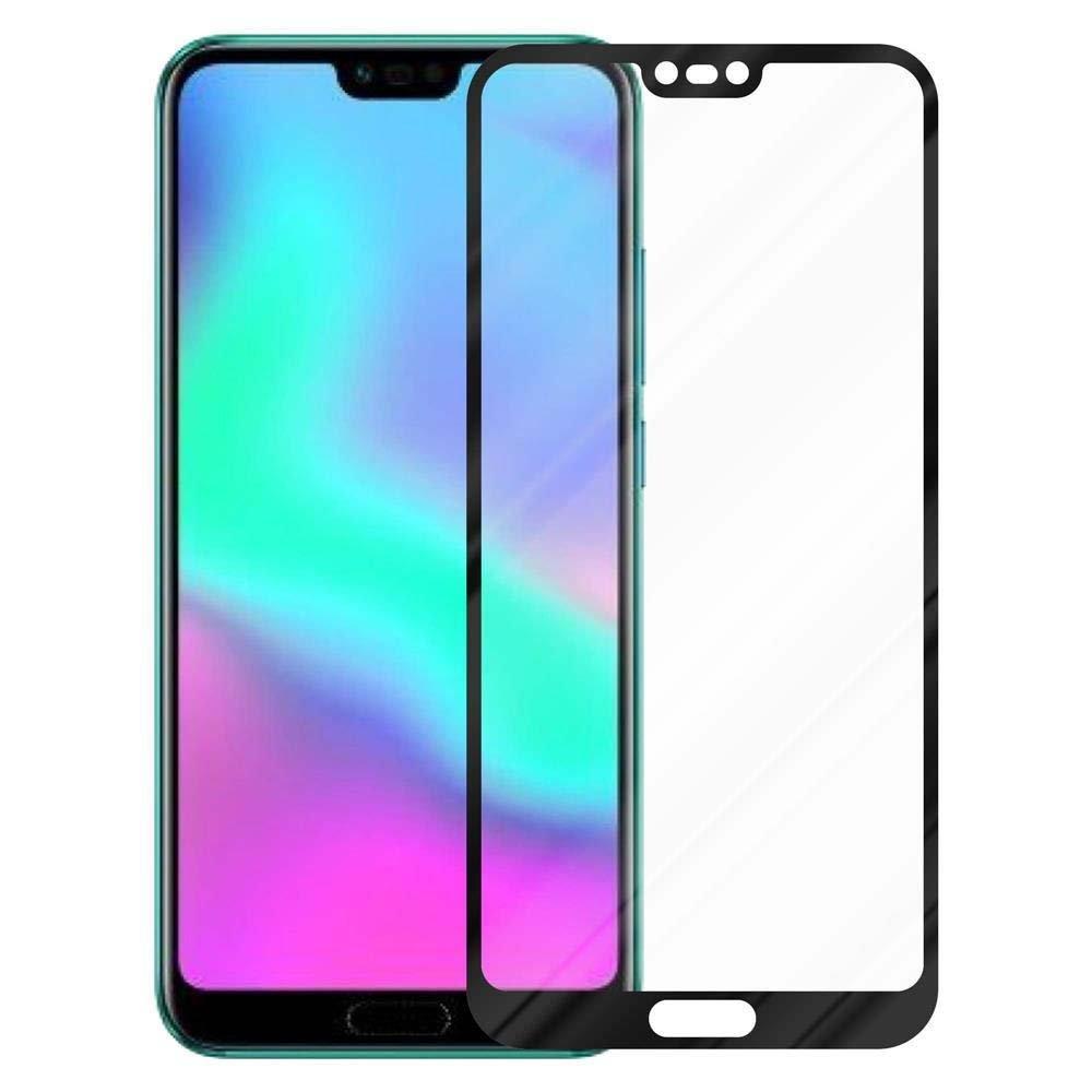 Cadorabo  Plein écran Film de protection compatible avec Honor 10 - Verre de protection d'écran trempé d'une dureté de 9H avec 3D Touch (RETAIL PACKAGING) 