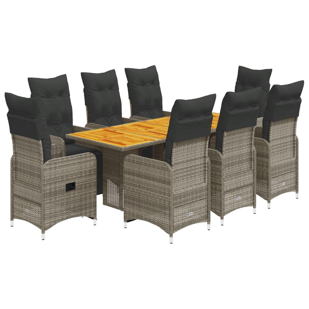 VidaXL Bistro set poly-rattan  