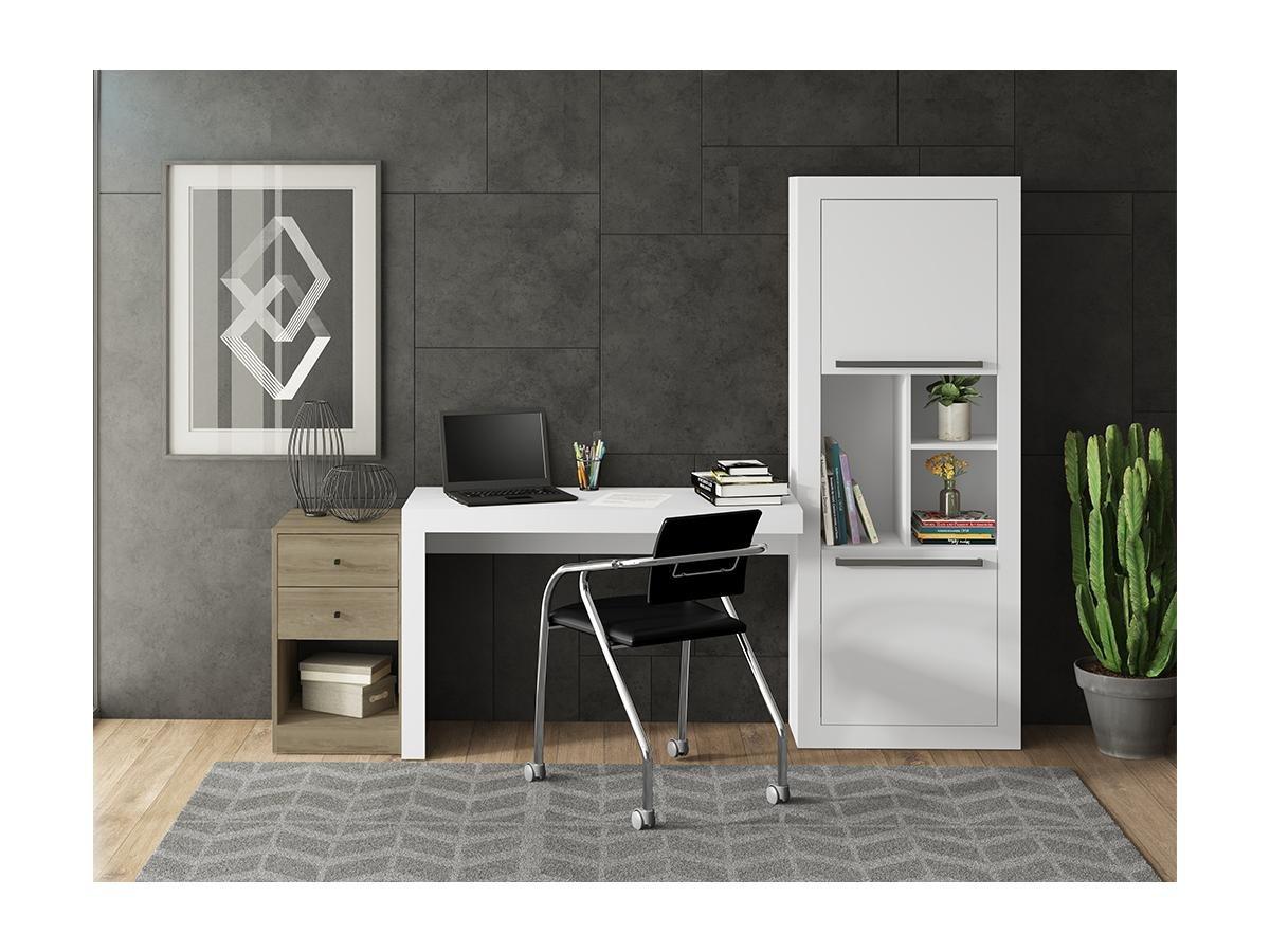 Vente-unique Bureau d'angle EVAN  