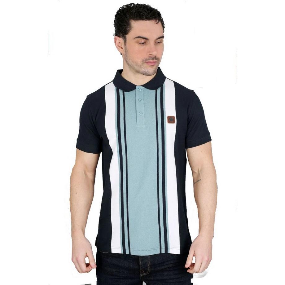 Lambretta  Polo Motiftyle Rayure Fil Teint Classic 