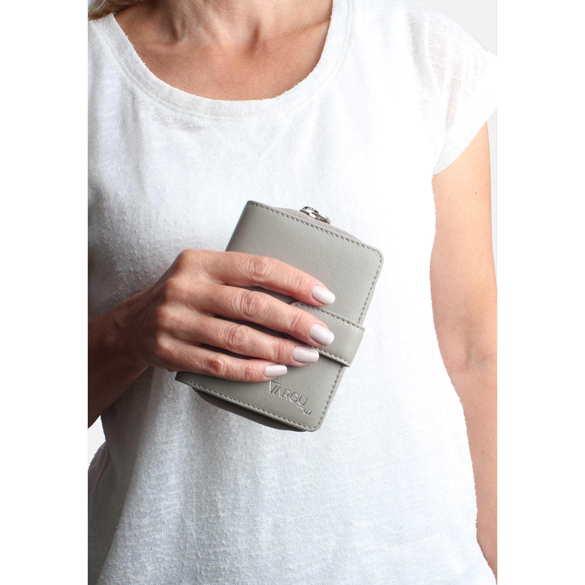 VARGU MASIN 1-A Mono Echtleder Geldbörse  