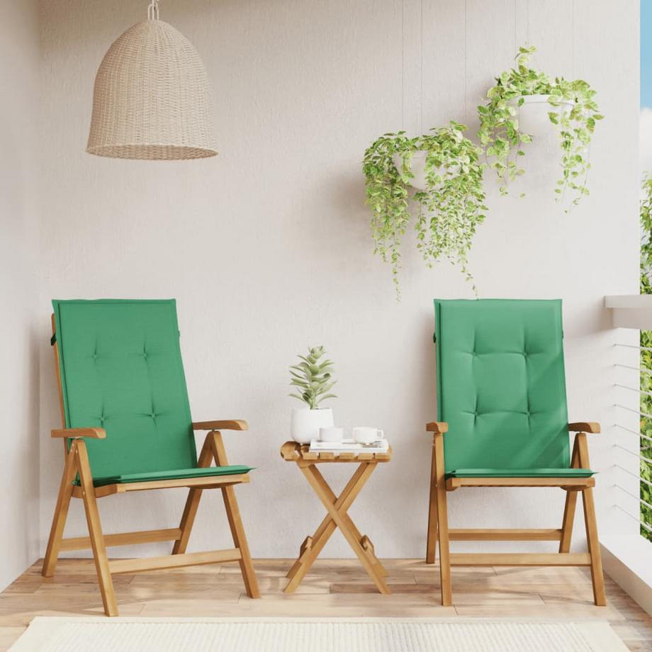 VidaXL Chaise de jardin inclinable bois  