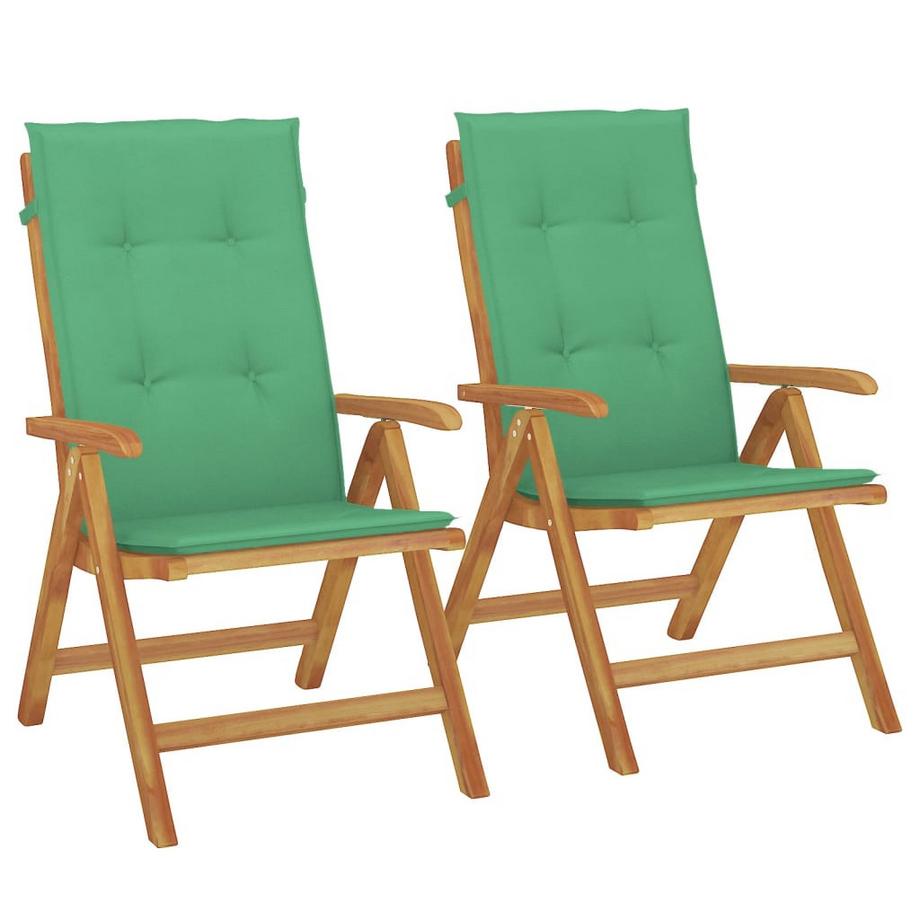 Chaise de jardin inclinable bois