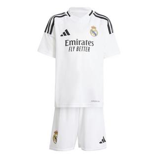 adidas  ensemble de maillot et short domicile enfant real madrid 2024/25 