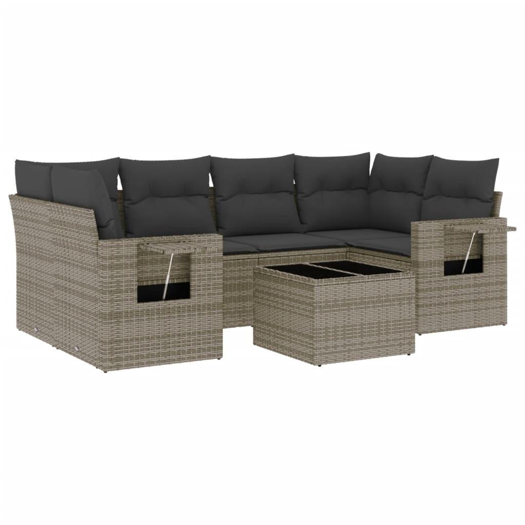 VidaXL Garten sofagarnitur poly-rattan  